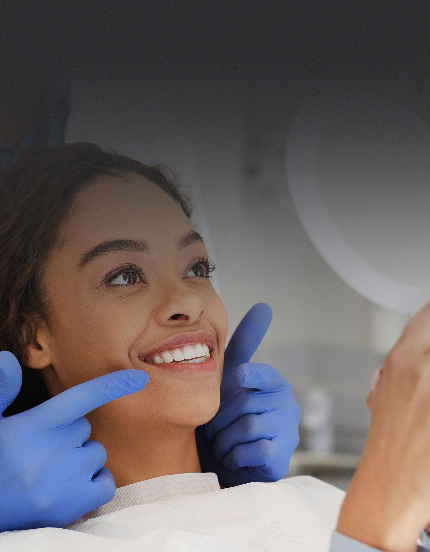 Patient having been referred for orthodontic treatment at Dulwich Orthodontics