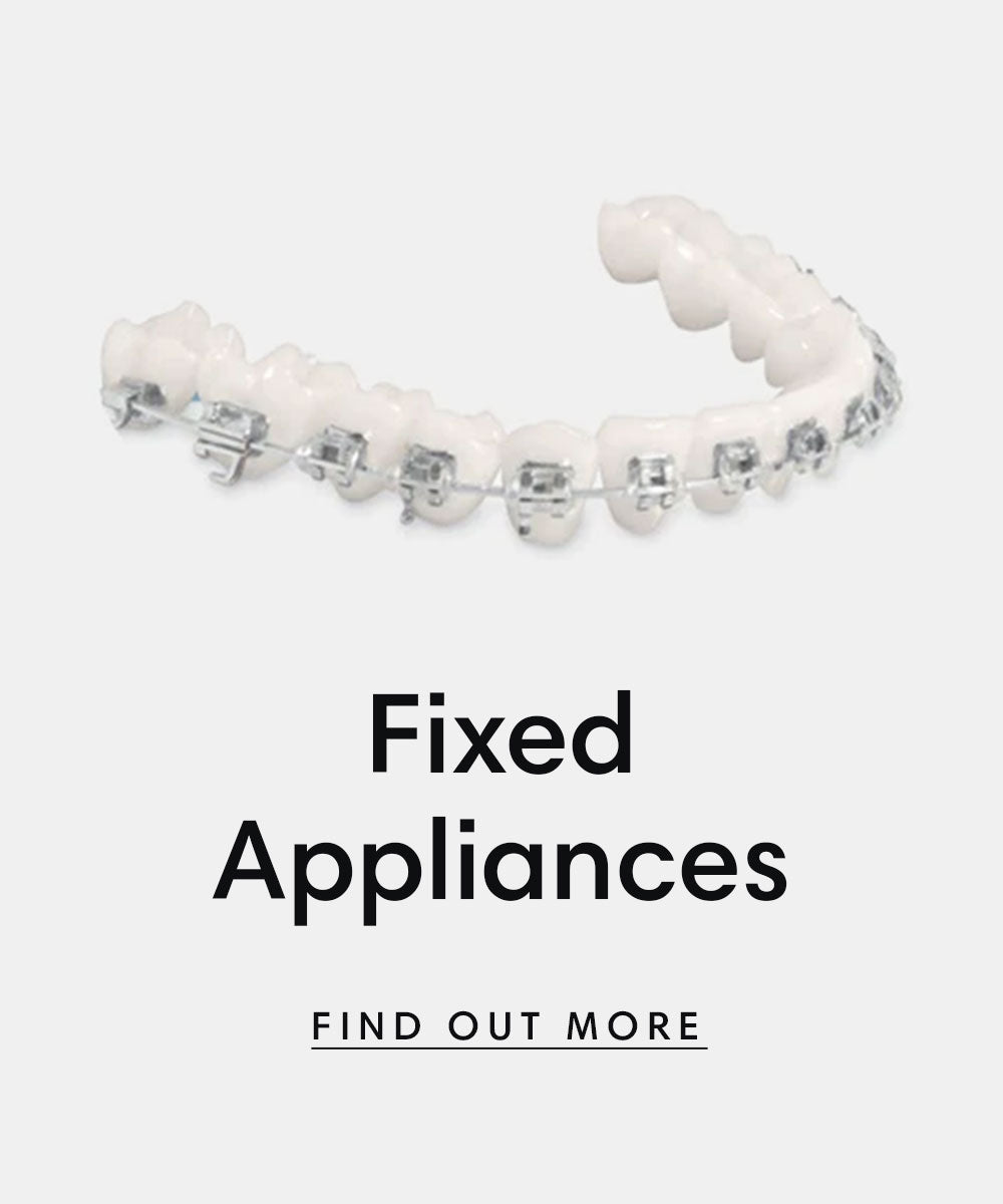 Fixed appliance for orthodontics